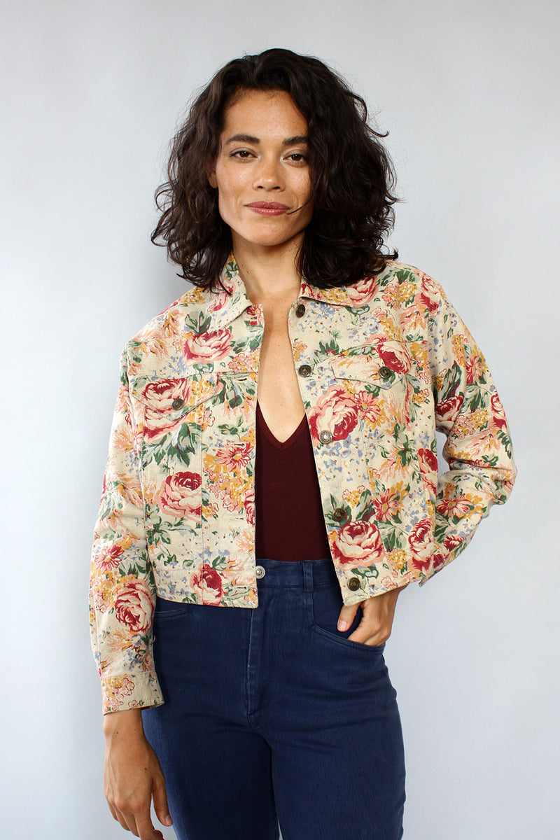 Time for Tea Cropped Jacket S/M