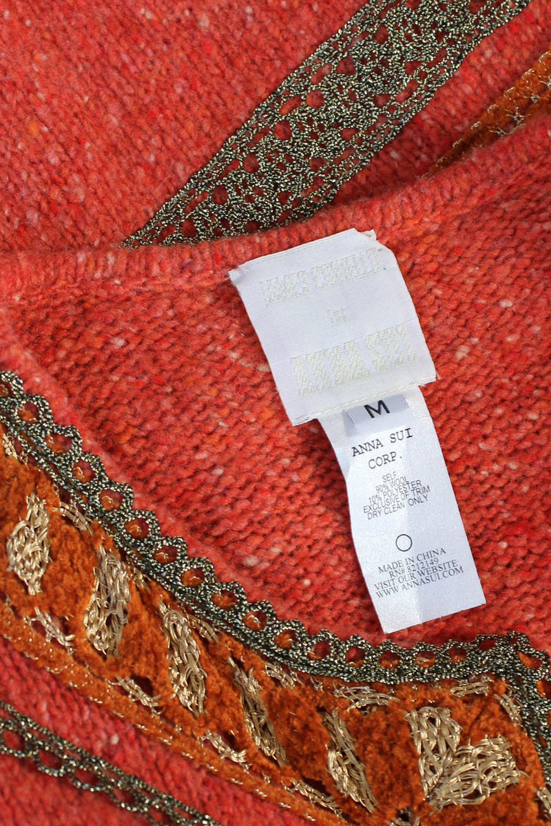 Coviello Saffron Gold Sweater Jacket S/M