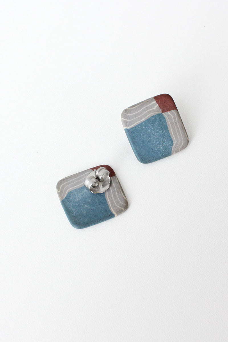 Earthy Ceramic Earrings