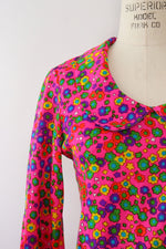 Flower Power Collared Mini Dress XS/S