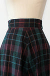 Perfect Plaid Pocket Skirt S/M