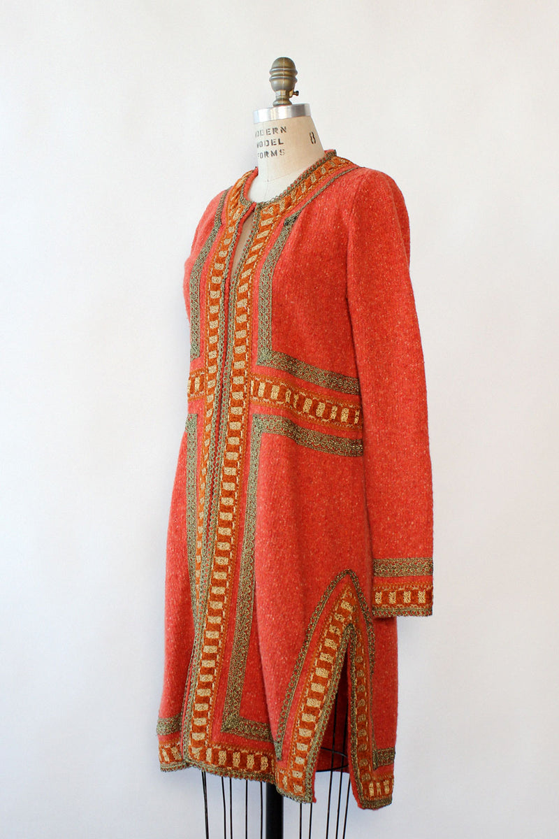Coviello Saffron Gold Sweater Jacket S/M