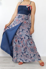 Nicky Patterned Wrap Maxi L/XL