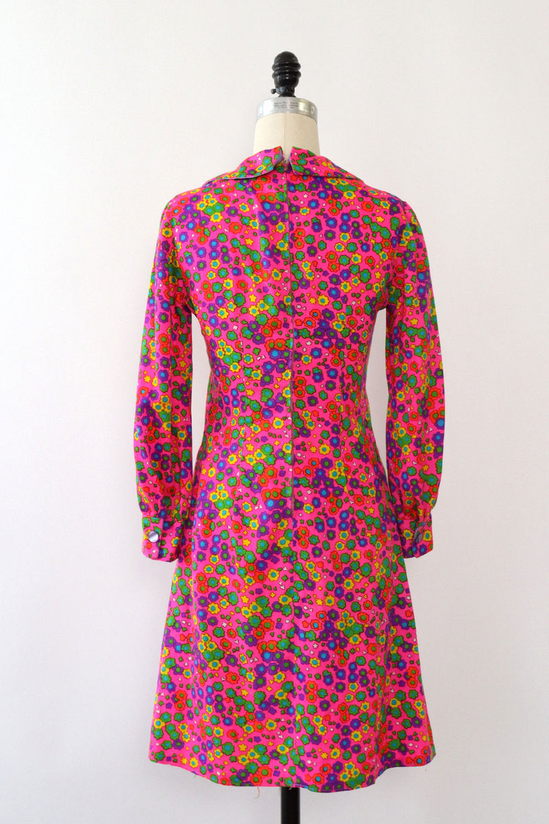 Flower Power Collared Mini Dress XS/S