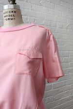 Vanderbilt Pink Silk Sport Tee M/L