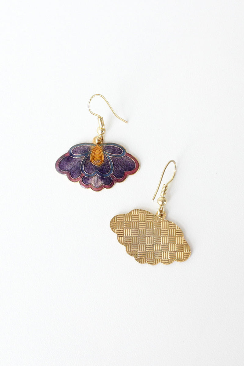 Enamel Butterfly Dangles
