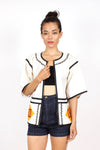 Applique Cotton Jacket