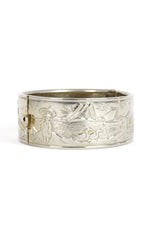 Oriental Scenic Silver Bracelet