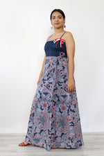 Nicky Patterned Wrap Maxi L/XL