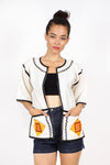 Applique Cotton Jacket