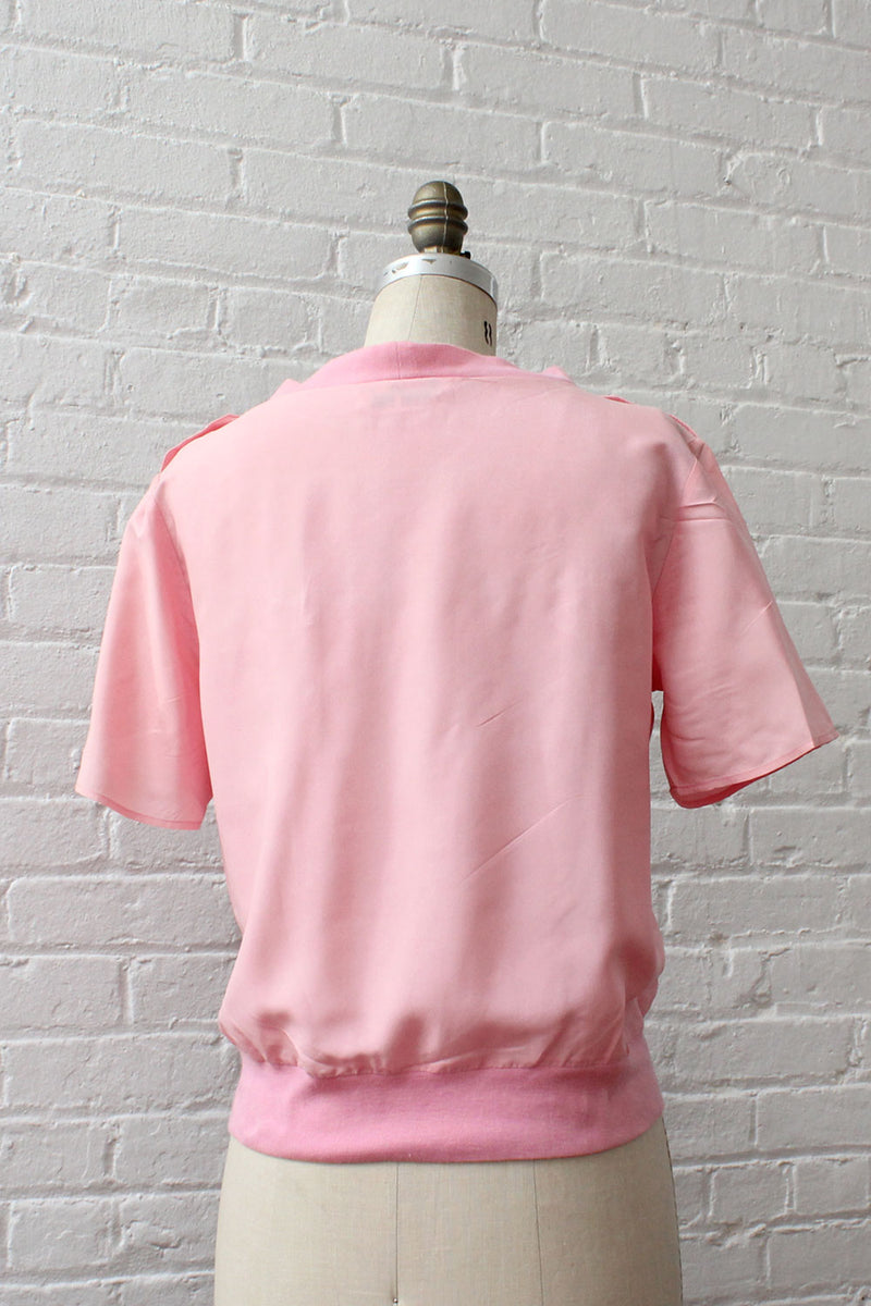 Vanderbilt Pink Silk Sport Tee M/L