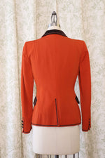 Moschino Velvet Trim Blazer XS