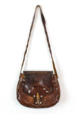 60s Tooled Toggle Bag (As Is)