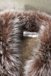 Bonnie Cashin Fur Collared Trench M/L