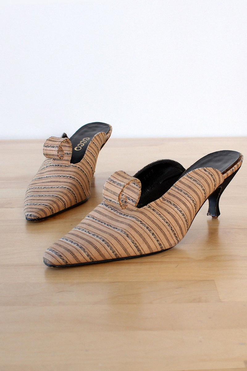 Ecco Curled Slides 7.5-8