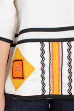 Applique Cotton Jacket