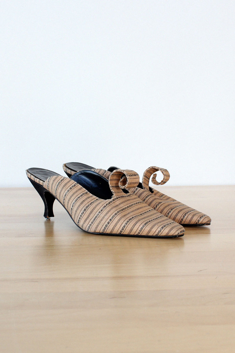 Ecco Curled Slides 7.5-8