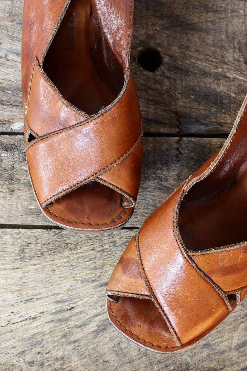 70s Wood Platforms 6