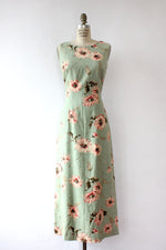 Sage Daisy Fitted Dress M
