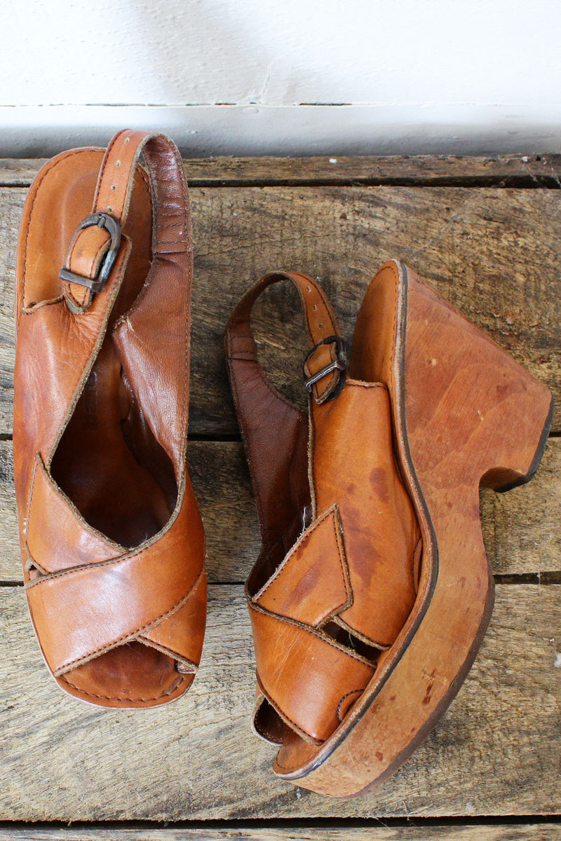 70s Wood Platforms 6