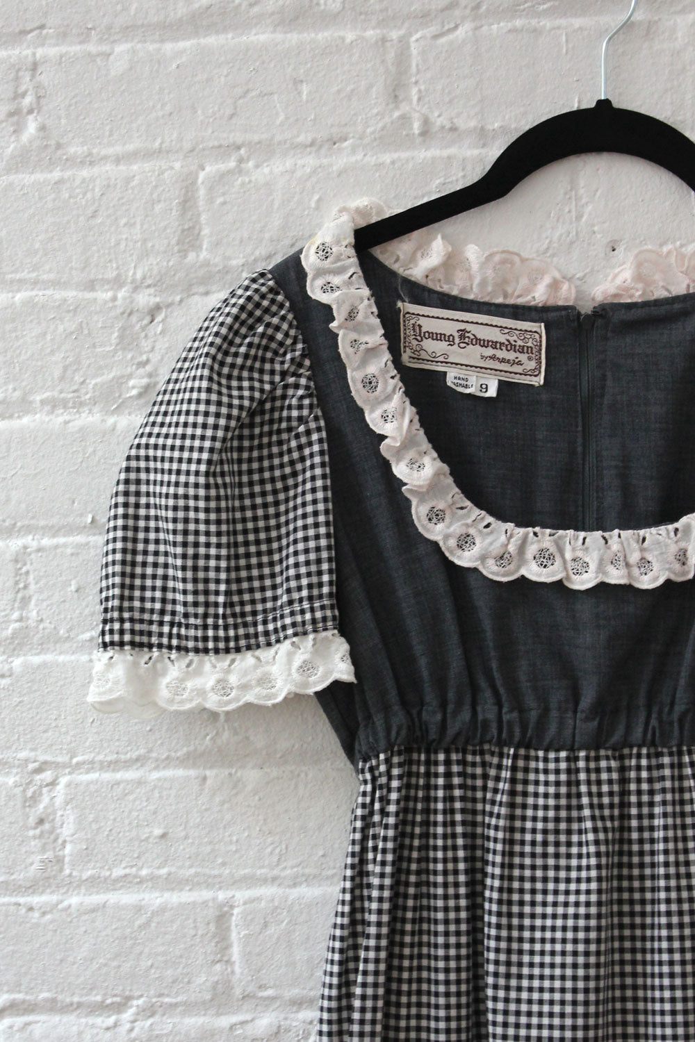 Young Edwardian Gingham Maxi XS/S