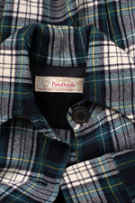 Pendleton Plaid Short Trench XS/S
