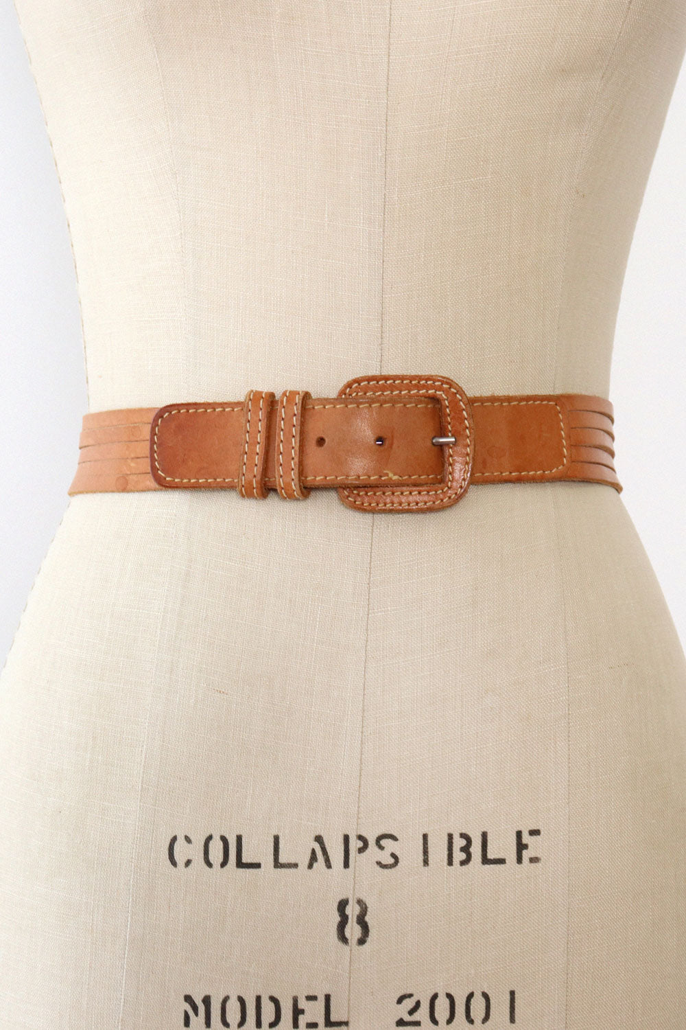 Calderon Honey Leather Belt S/M