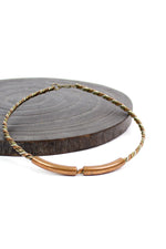 Twisted Copper Choker