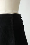 BCBG Crochet Suede Mini S