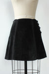 BCBG Crochet Suede Mini S