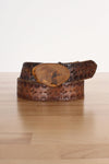 Wood Buckle Handmade Belt