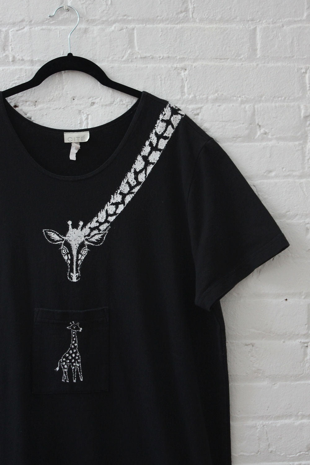 Giraffe Love Tee Dress M/L