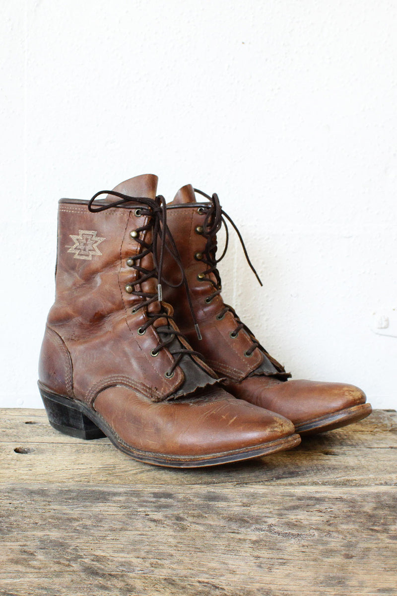 Pioneer Kiltie Boots 10