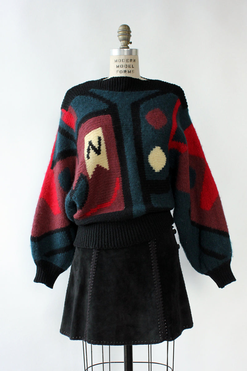 BCBG Crochet Suede Mini S