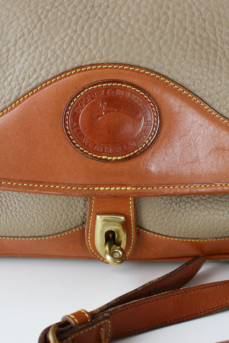 Dooney and Bourke Two Tone Satchel