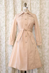 Stone Khaki Fit Flare Trench XS/S