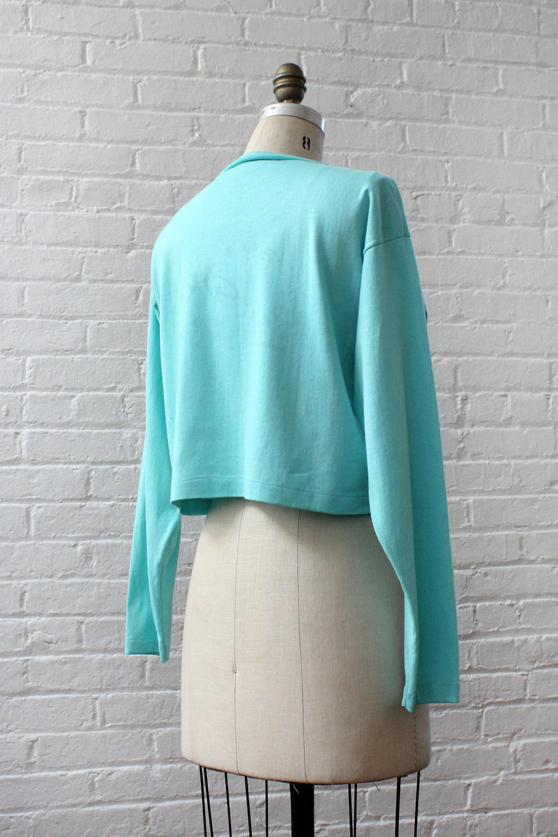 New York Girls Cropped Tee S-L