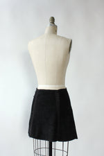 BCBG Crochet Suede Mini S