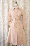 Stone Khaki Fit Flare Trench XS/S
