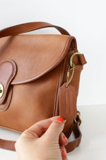 Coach Maple Turnlock Satchel