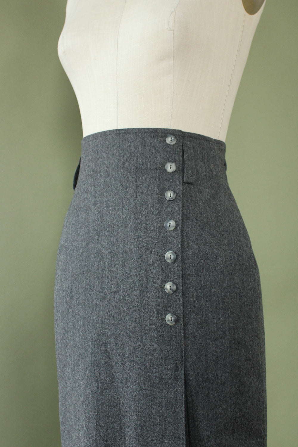 Mondi Structured Charcoal Skirt S