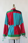 Reversible Patchwork Convertible Jacket S-L