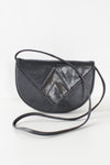 Charcoal Snakeskin Crossbody