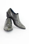 Dark Gray Western Booties 8