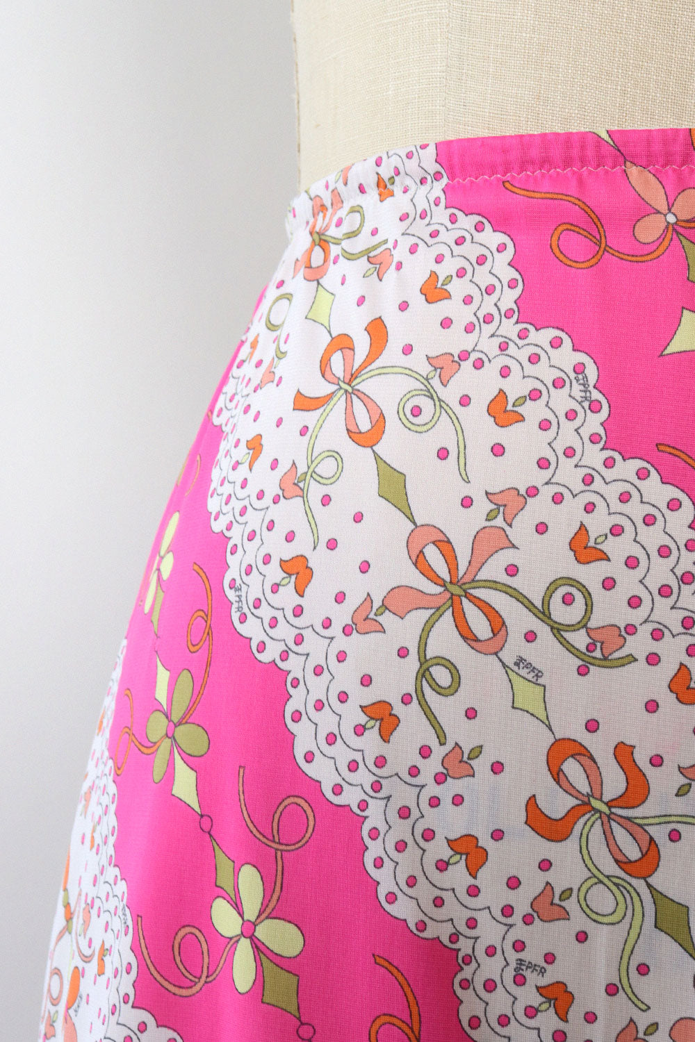 Pucci Peachy Rose Slip Skirt S/M