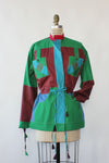 Reversible Patchwork Convertible Jacket S-L