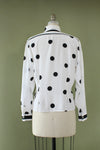 Eloise Spotted Button Down M