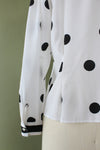 Eloise Spotted Button Down M