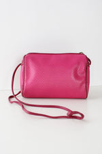 Raspberry Liz Crossbody Bag