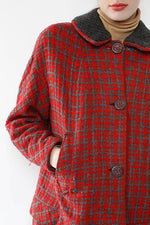 1960s Donnybrook Sweater Coat S/M